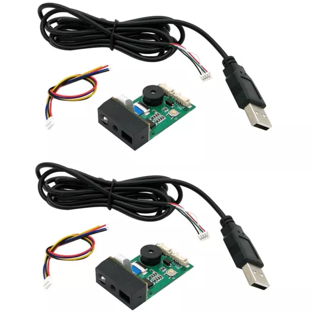 2X GM67 1D/2D USB UART Scanner di codici a barre Lettore di codici QR Letto5437