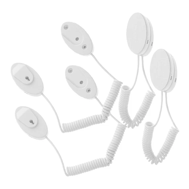 20 Attaches Câbles Crantées Flexibles Uxcell - 160 Mm X 7 Mm, Base Fixe, Montage Par Pousser
