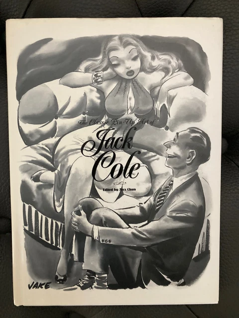 THE CLASSIC PIN-UP Art Of Jack Cole - 1St Edition Print Hardcover $89.