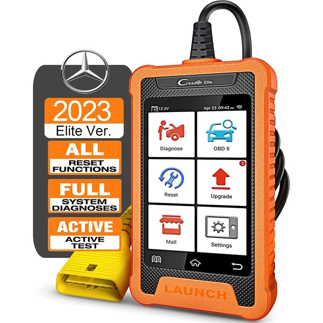 LAUNCH Creader Elite Mercedes Benz Car ALL System Diagnostic Scanner Tool Coding