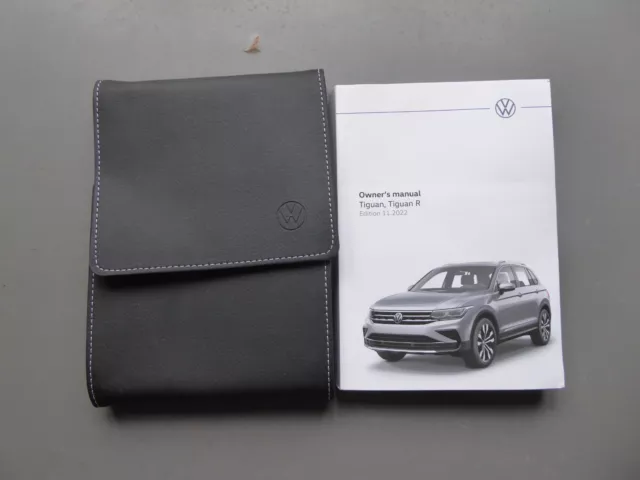 Vw Tiguan Tiguan R 2020-2023 Handbook Owners Manual Audio No Car Details 11.2022