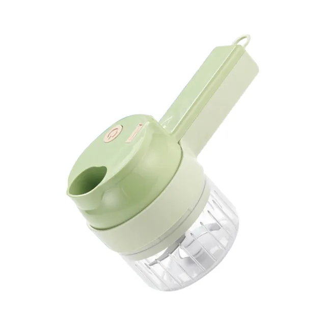 T0# Vegetable Chopper USB Rechargeable Garlic Chopper for Household Kitchen Supp