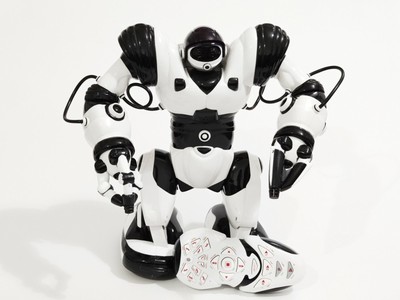 WowWee Wowwee Robotsapiens 2004 Robot Giocattolo Multifunzione con Telecomando Batterie 