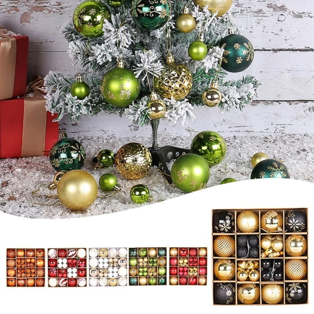 Dauerhaft Weihnachtsdekoration Wandbehänge Weihnachtsball Set Weihnachtsbaum