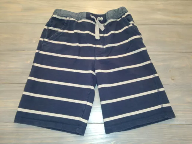 Levi's Big Boys Shorts Youth Kids Striped Size 18 - 20 Navy Blue Gray soft