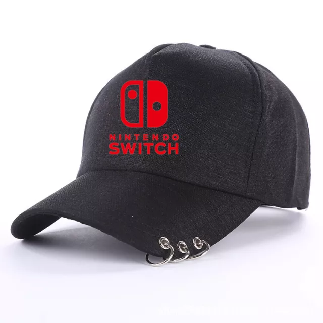 Nintendo Switch baseball cap peak Hat Adjusted snapback outdoor sun hats