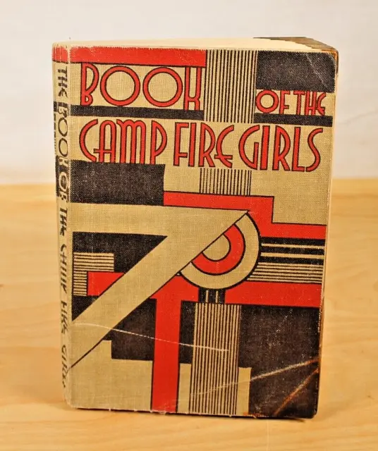 1938 2nd Print, Book of The Camp Fire Girls cloth cover