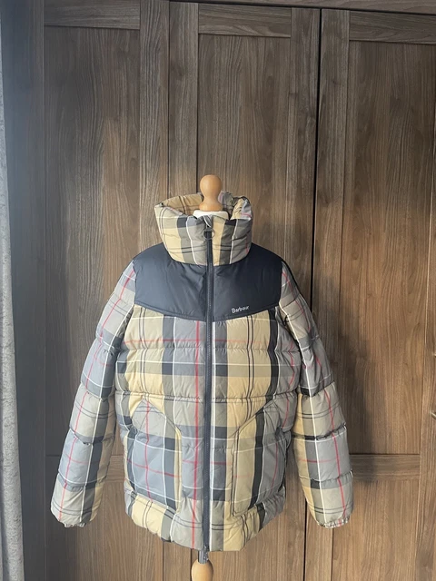 Barbour Womens Bowsden Quilted Tartan Jacket Coat Size 12 BNWT RRP £179