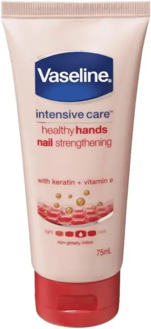 Vaseline Intensive Care Hand Cream Healthy Hands Stronger Nails, 75Ml Size Na...