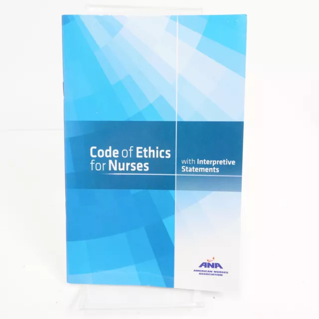 CODE OF ETHICS for Nurses with Interpretive Statements by ANA NEW 6.99 PicClick