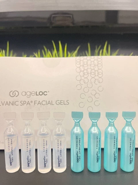 5 BOXES OF NU SKIN Galvanic Spa Facial Gels Pre-Treat and