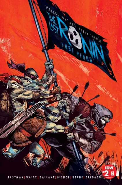 TMNT Last Ronin The Lost Years 2 Mike Del Mundo 1:25 Variant NM In Stock