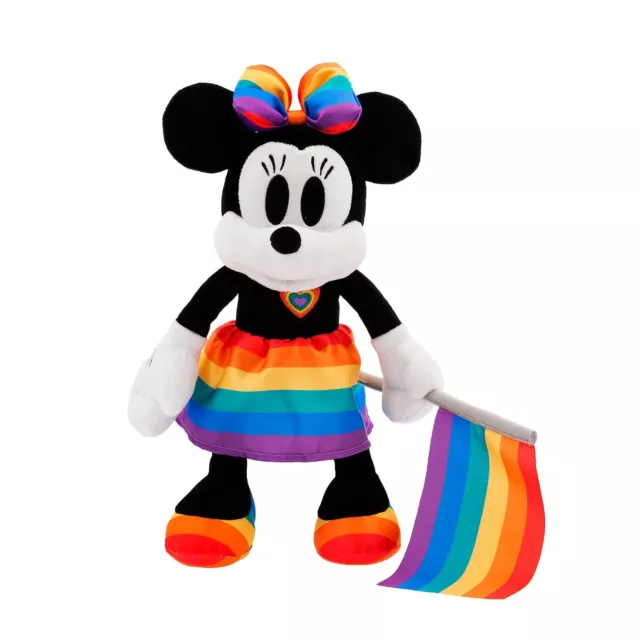 Disney Minnie Mouse Soft Toy 35cm/14" Disney Pride Collection Kids Plush Figure