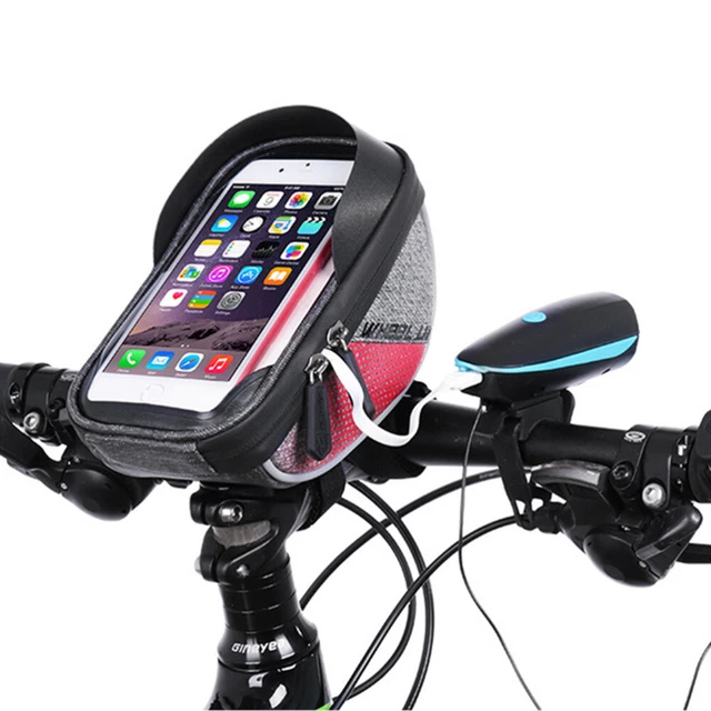 6 pouces sac de vélo sac étanche sac à écran tactile téléphone 8