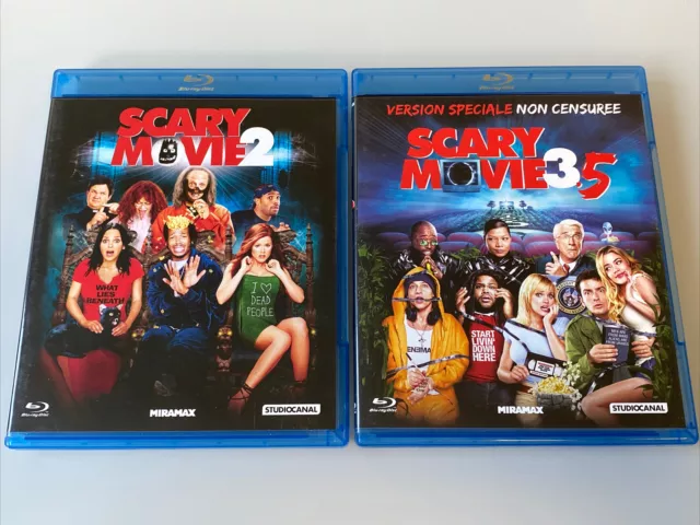 Scary Movie 2 + 3.5 Lot 2 Bluray  David Zucker Leslie Nielsen Studiocanal France