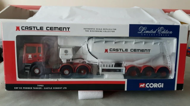Camion Citerne Corgi ERTF Power Tanker Rugby Cement à L'échelle 1:50 - Neuf Avec Boîte - Occasion