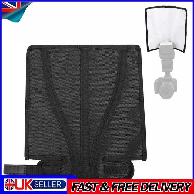 Foldable Flash Reflector Softbox Diffuser Speedlite Photography Reflector UK