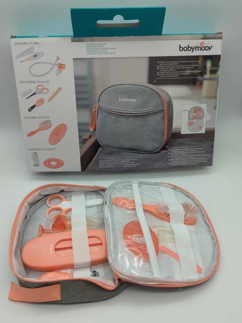 Babymoov Baby Cultivo Juego de Cuidado Bebés 9 Piezas Aspirador Nariz