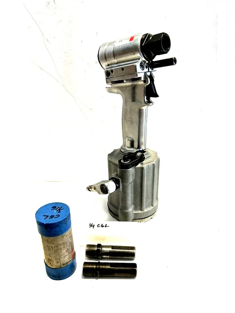 Huck 244 Rivet Gun (Refurbished / Rebuilt) Truck Trailer Tool 3/16 & 1/4 C6L Huck 244 Rivet Gun (Refurbished / Rebuilt) Truck Trailer Tool 3/16 & 1/4 C6L