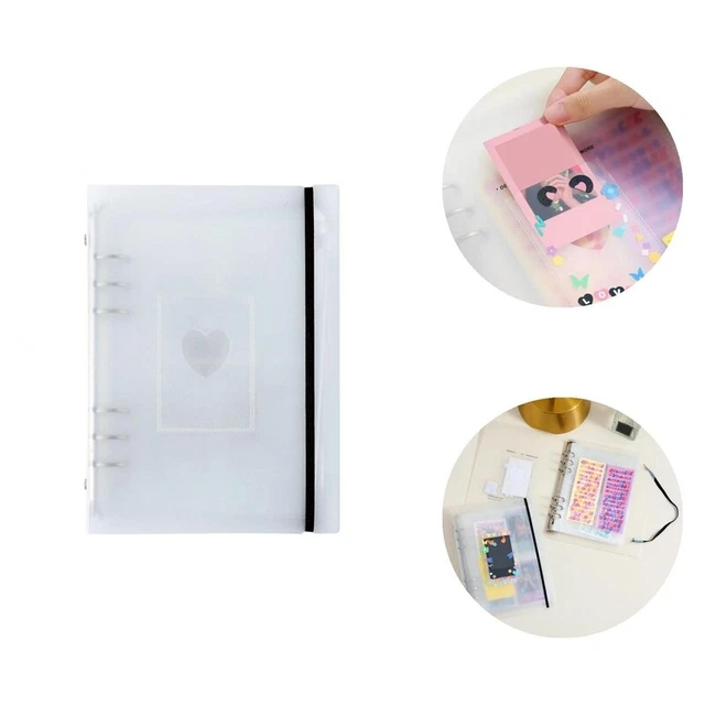 Photocard Collect Book Inserted Type impermeable A5 hoja suelta 3 pulgadas Kpop Stars
