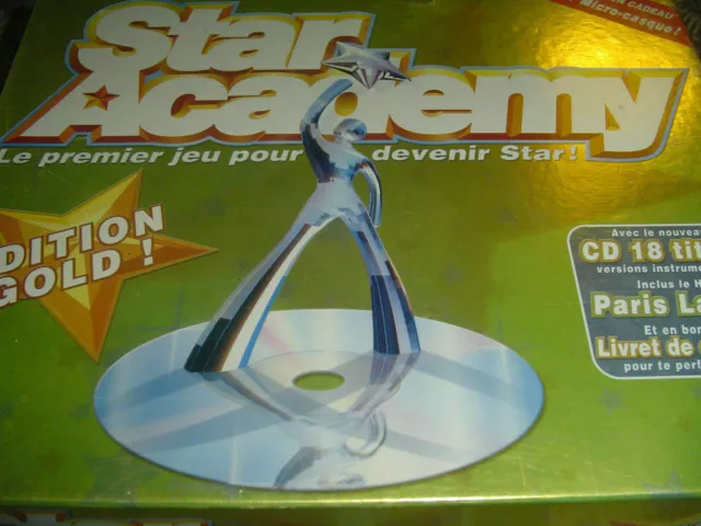 ZB480 TF1 Power Games Jeu 75012 Star Academy Edition Gold CD 18 Titres