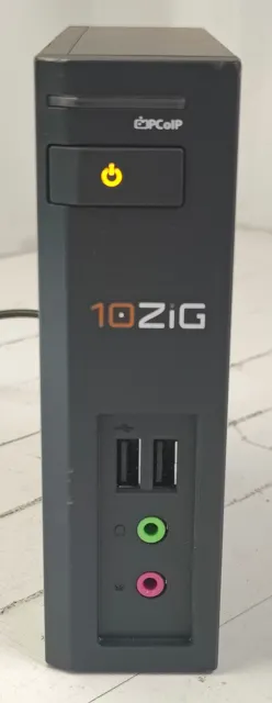 10Zig V1200-P PCoIP Zero Client 4 x USB + RJ45 DVI-D DVI-I 293D No Power Cord