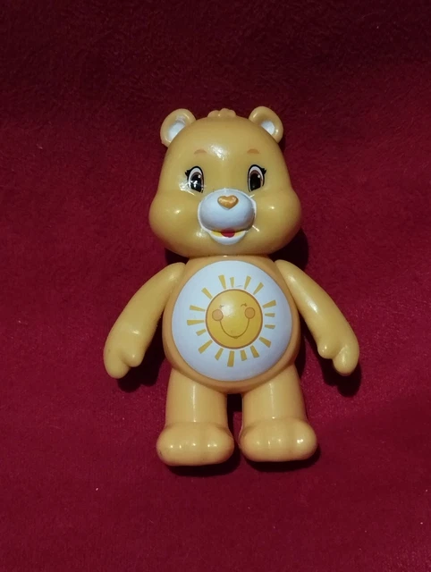 Bisounours Care Bears Groscopain orange à fleurs vintage 1980