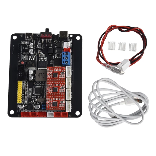MK Controller Module Scheda Principale Fai Da Te Con Cavo USB E Clip - Kit Inventore Per PC Windows, Mac, Chromebook - 4