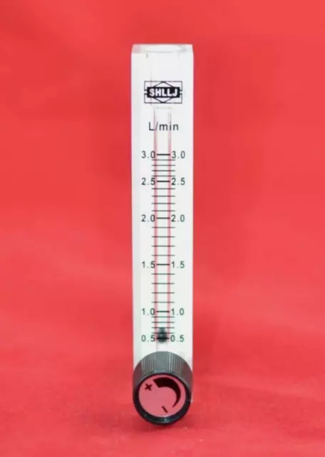 8 LZQ-2-7  Pipeline /air acrylic rotameter industy flow meter