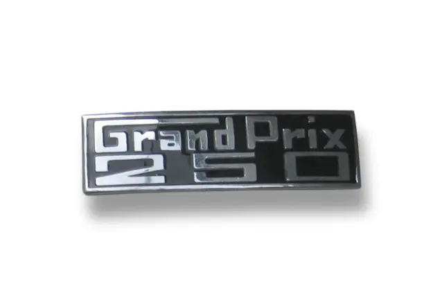 Lambretta Gp Grand Prix Legshield Badge Gp 250  Free Post