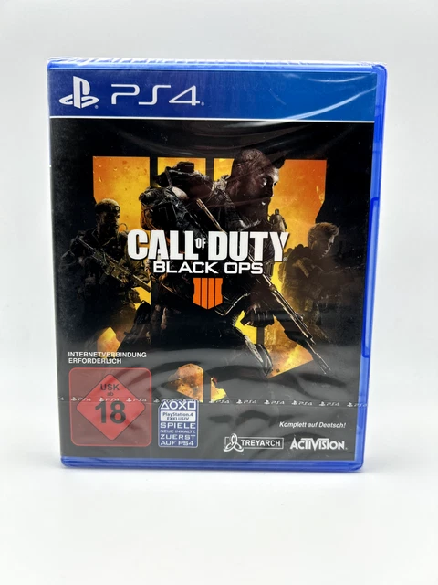 SONY PLAYSTATION 4 PS4 Spiel Call of Duty: Black Ops 4 Uncut USK 18 Neu