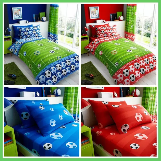 Football duvet set kids childrens quilt cover / sheet / curtains *buy separately