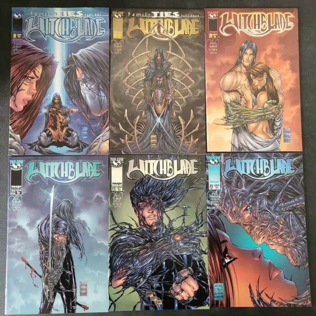 Witchblade #18-24, 26 & 27 (1997) Top Cow Image Comics Michael Turner! Green!+