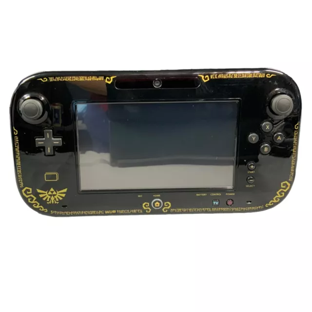 Nintendo Wii U Gamepad Black WUP-010 (WUP010USA) From Japan Import F/S