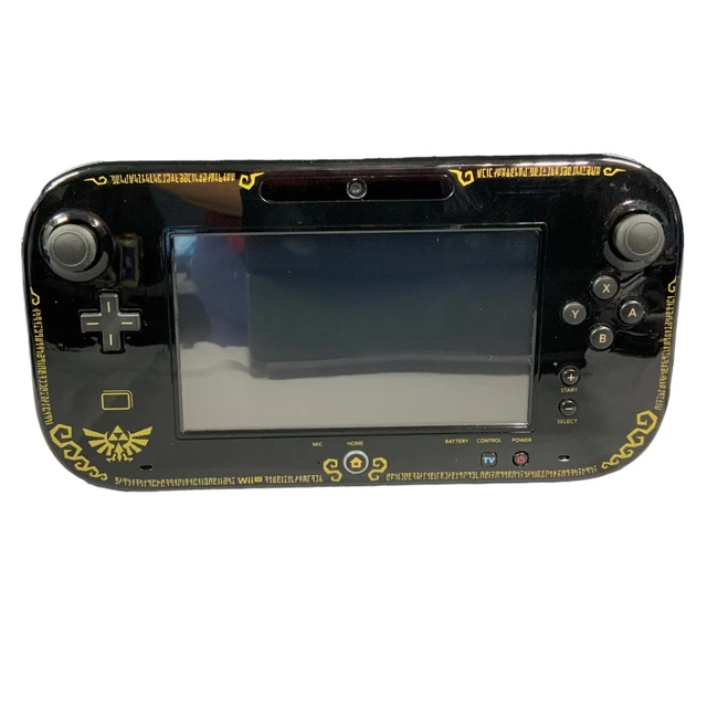 Nintendo Wii U Gamepad Black WUP-010 (WUP010USA) From Japan Import F/S