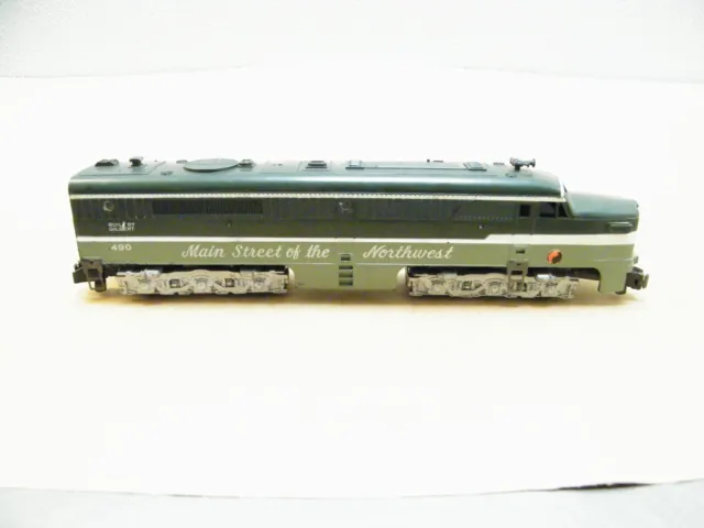 Vintage American Flyer Northern Pacific 490 Diesel Locomotive S Gauge