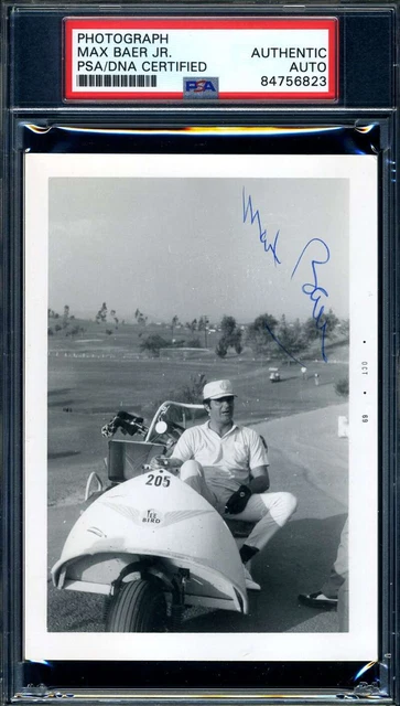 Max Baer Jr PSA DNA Coa Signed Original Photo Autograph