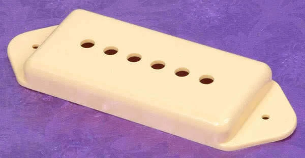 Lindy Fralin Cream P90 Dogear Pickup Cover, #DEC