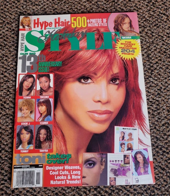 HYPE HAIR MAGAZINE Toni Braxton Brandy Norwood Rihanna Trey Songz Oct
