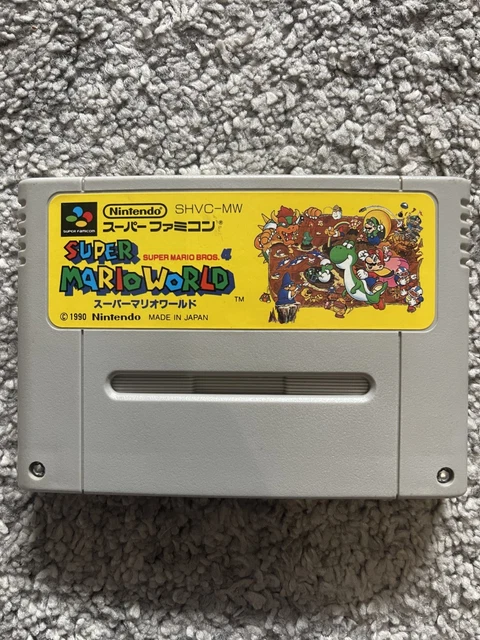 Super Mario World Sfc Super Famicom Super Mario World Japan SFC