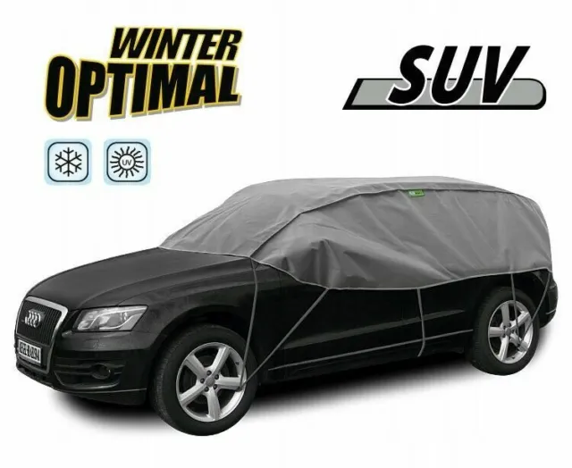 BÂCHE SOLAIRE DE protection contre le gel de demi-garage SUV pour