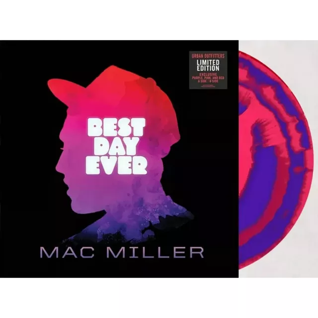 Mac Miller - Faces Exclusive Limited Edition Tri color Vinyl 3x LP w/ Bonus  Track VG+ NM 