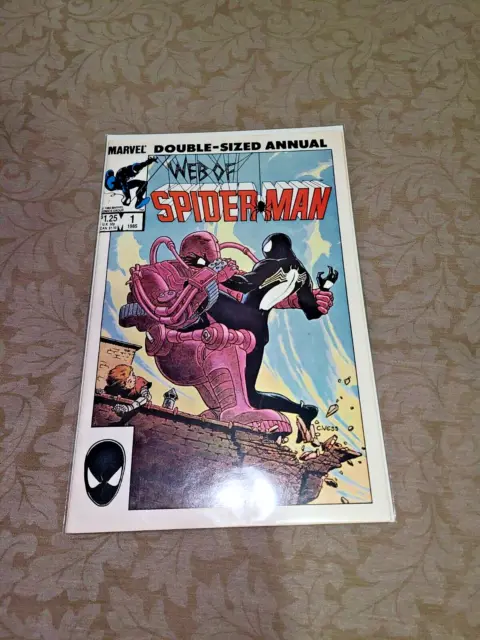 (1985) Marvel Comics Double-Sized Annual Web of Spider-Man Issue # 1