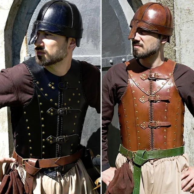 Quality Leather Soldiers Brigandine Armour. Perfect For Stage Costume & LARP