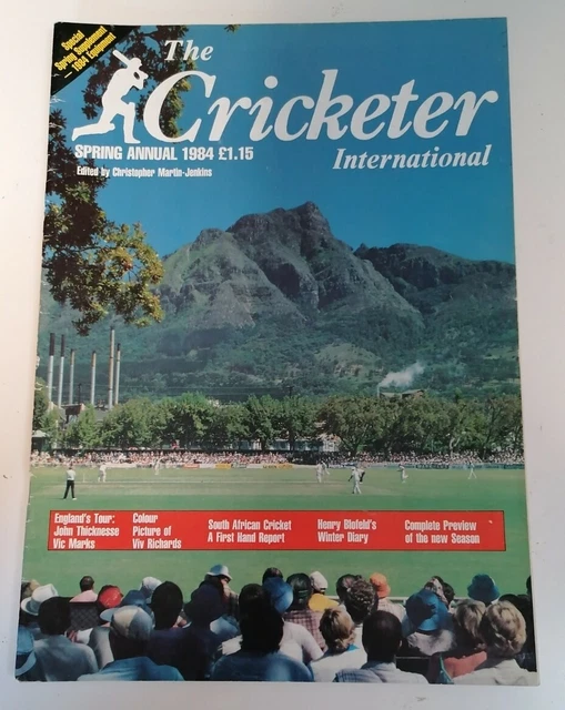 MAGAZINE VINTAGE Sports The Cricketer International Cricket Magazine