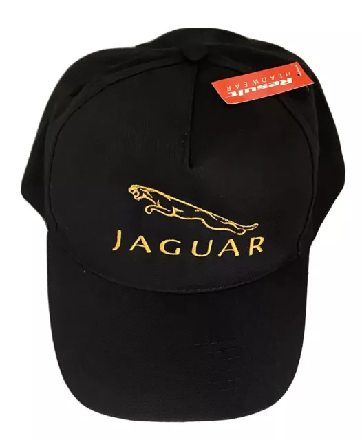 Embroidered Jaguar Baseball Cap with Embroidered Jaguar Logo Gifts Hats Cars