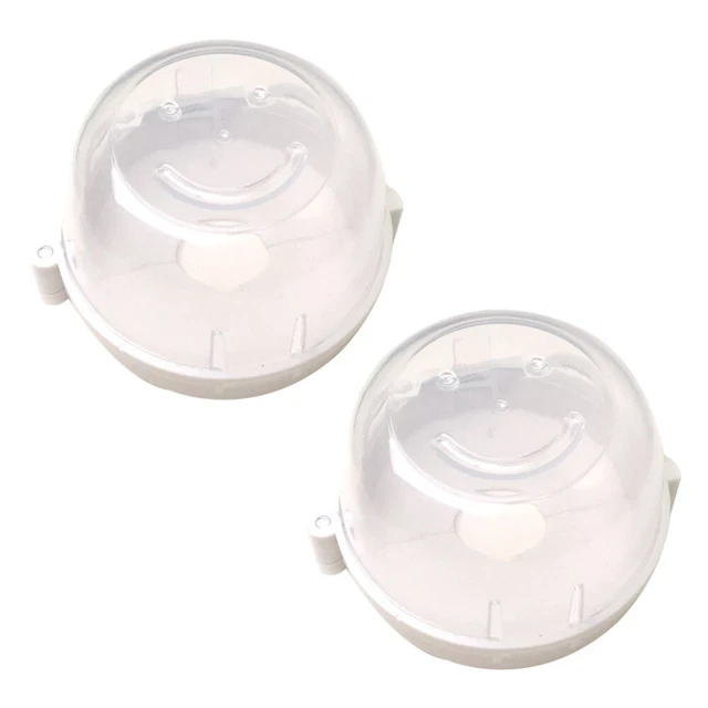 2 pz copertura in plastica stufa bambino blocco manopola prova bambino