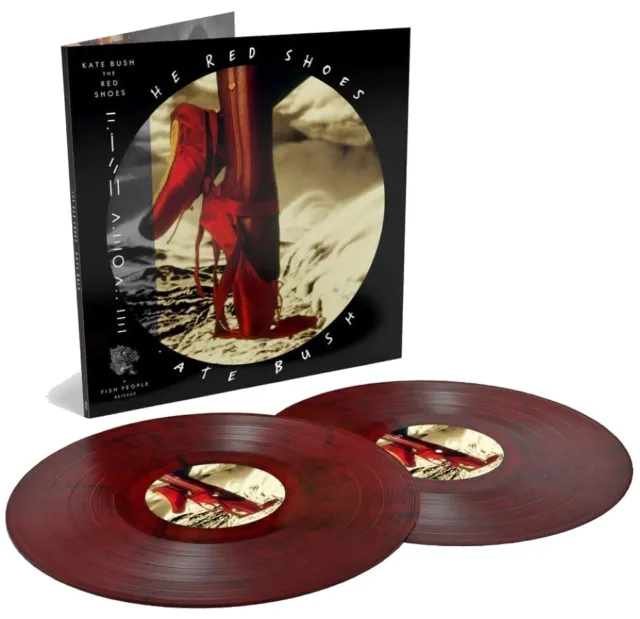 Kate Bush LP x 2 The Red Shoes DRACULA RED VINYL 2023 Remastered (2018) VERSIEGELT