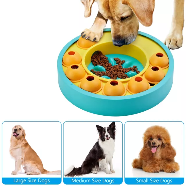 DR Catch Dog Puzzle Toys,Dogs Food Puzzle Feeder Toys for IQ Training NIB