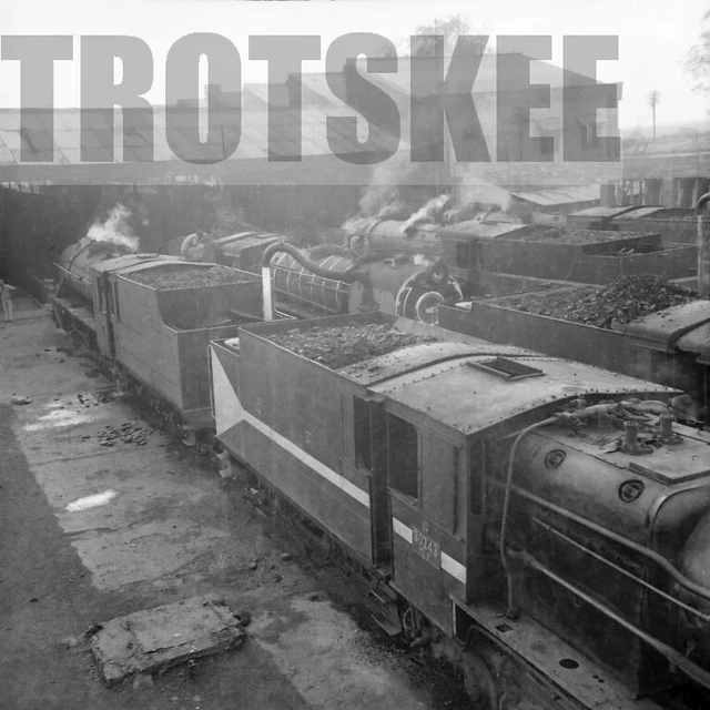 LARGER NEGATIVE INDIA Indian Railways Steam Loco 30243 1979 Hubli Orig ...